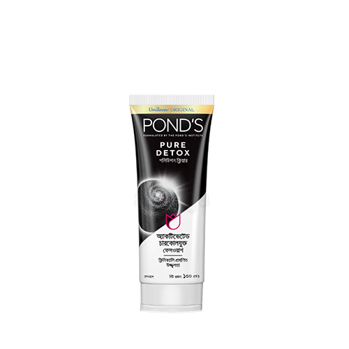 Pond's Bright Miracle Charcoal Detox Face Wash~100 ml