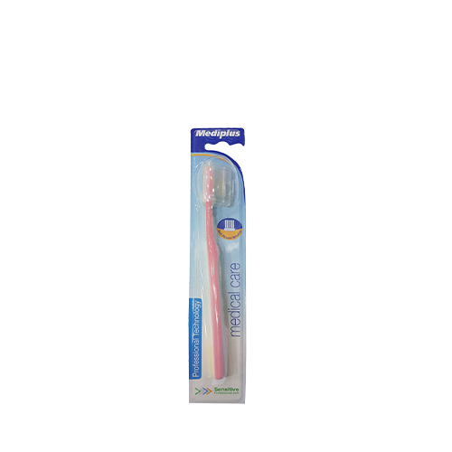 Mediplus Medical Care Soft Sensitive Pink Toothbrush~ 1 Pcs
