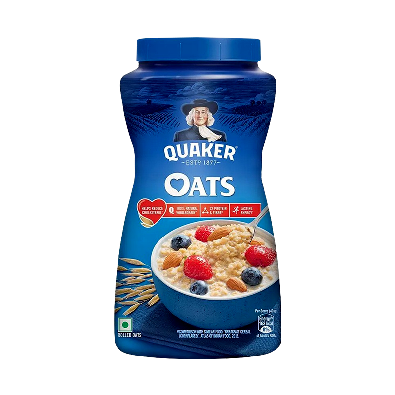 Quaker Oats Jar~ 900 Gm