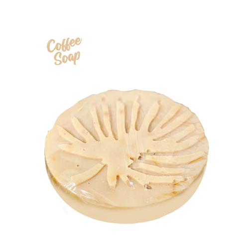 Natural Handmade Round Honey, Turmeric & Coffee Beauty Soap~80 Gm